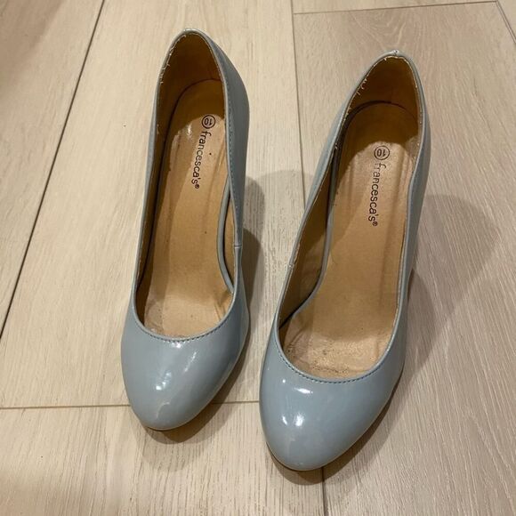 Francesca’s | Light Blue Heels | EUC | Size: 9 - Picture 5 of 12